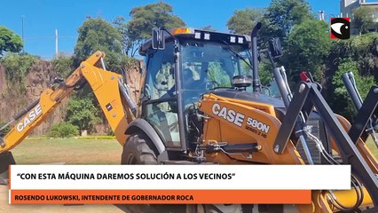 “Con esta máquina daremos solución a los vecinos”