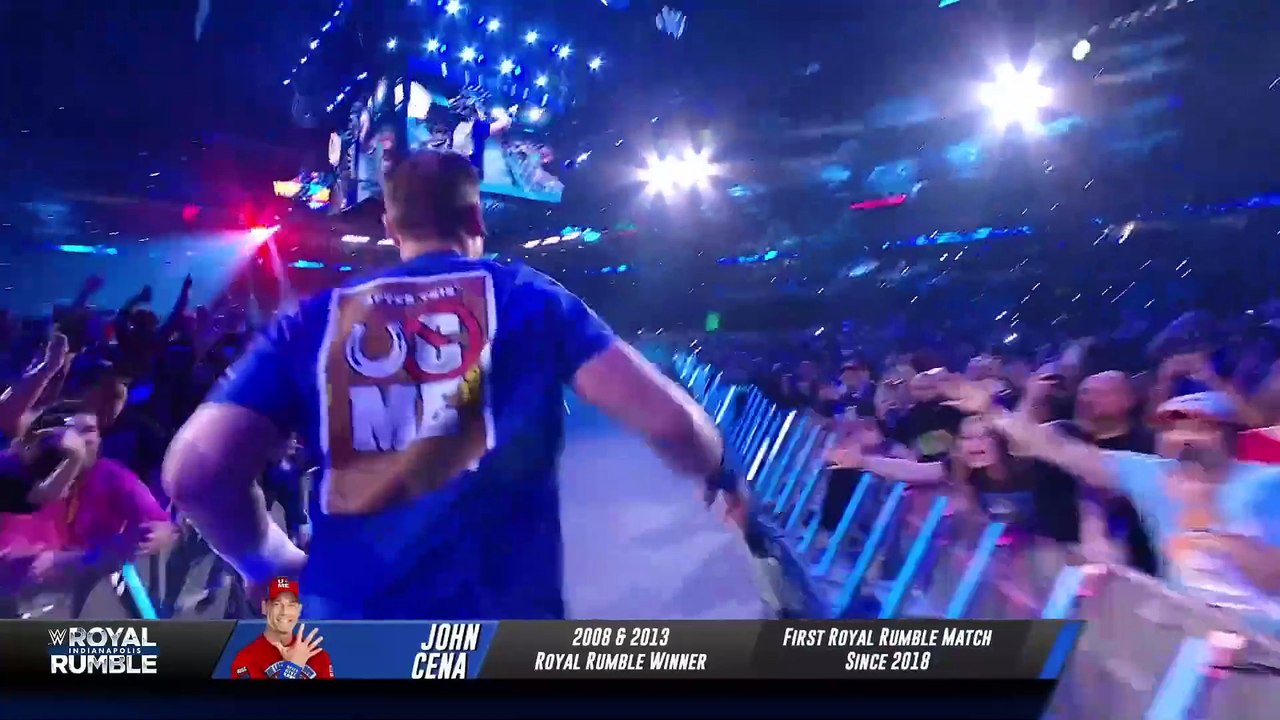 John Cena makes final Royal Rumble entrance of his career- Royal Rumble 2025 highlights
