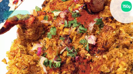 Biryani croquant aux crevettes et au mille et une épices...