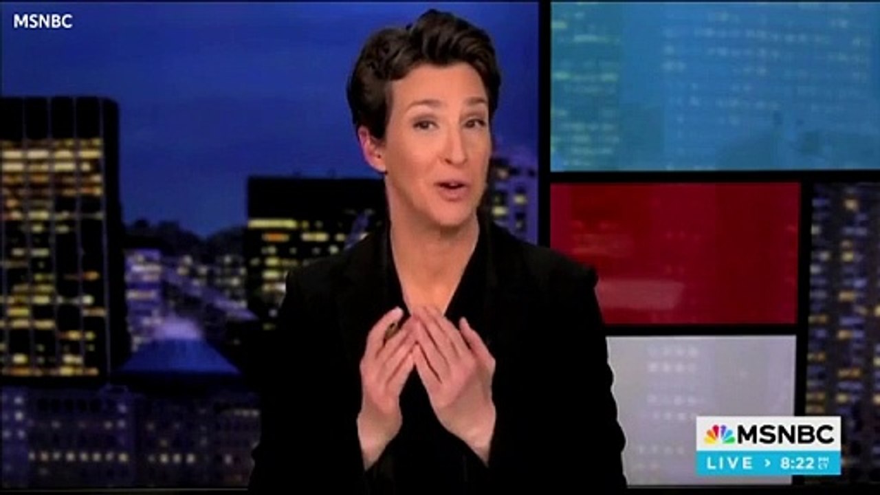 Watch: MSNBC host Rachel Maddow slams own network for axing Joy Reid ...