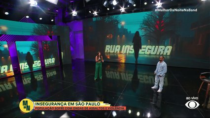 Insegurança em SP: violência e assaltos preocupam a população | Melhor da Noite