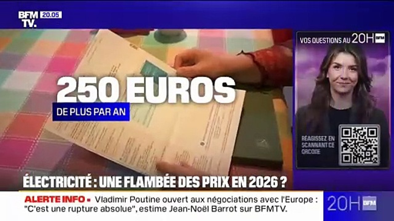 Facture d'électricité: les raisons de la "hausse massive" en 2026 dénoncée par l'UFC-Que Choisir