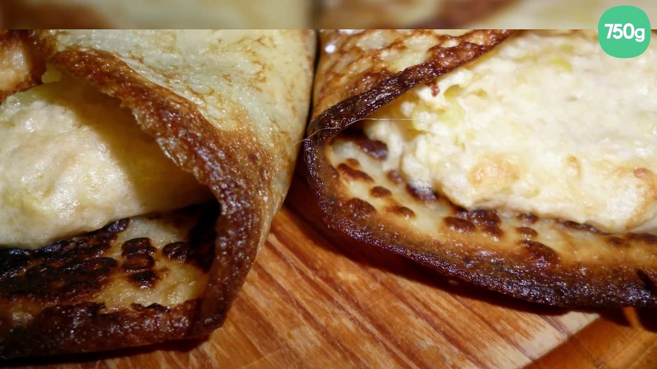 Crêpes soufflées aux pommes reinettes
