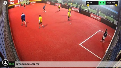 But de Eric G - Col Ffc