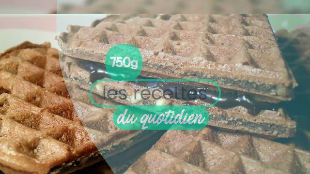 Gaufres chococahuètes