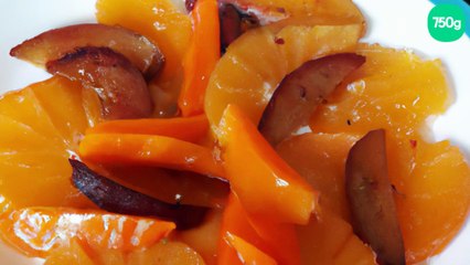 Salade d'orange et kakis à la cannelle !