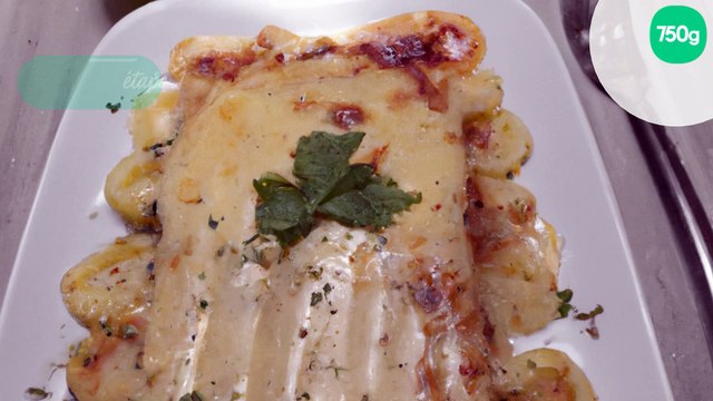 Lasagnes aux poireaux et à la Fourme d'Ambert