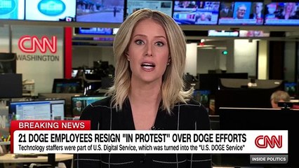 Twenty-one federal employees resign ‘in protest’ over DOGE efforts