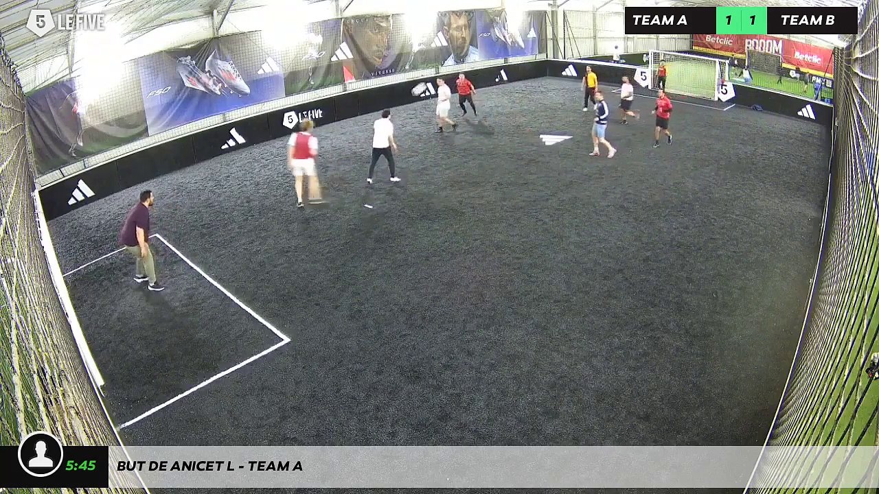 But de Anicet L - Team A
