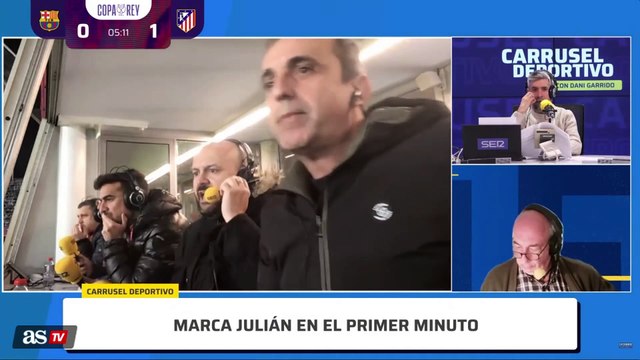 El K.O. del Atleti al Barça con dos goles en los primeros cinco minutos del Barcelona vs Atlético de Copa