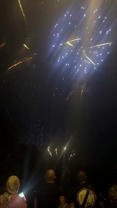 Le Feu d’artifice du 14 juillet 2023  Grenoble #14juillet #fetenational #france #feuxdartifice  (40)