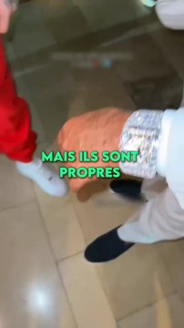 Central Cee est trop fier de sa chaîne 😅💎