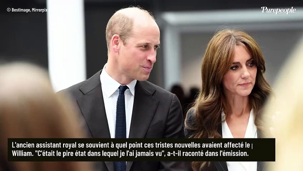 "Je ne l'ai jamais vu dans cet état" : Une période délicate pour le prince William, un proche sort du silence