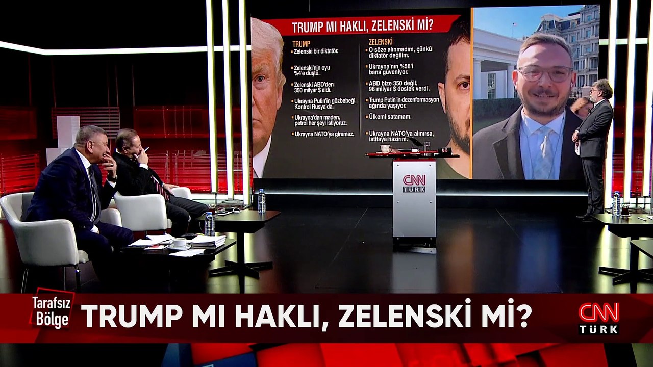 Macron-Trump görüşmesi analizi, yabancı hakemli derbi ve Rusya-Ukrayna barış mesajları Tarafsız Bölge'de konuşuldu