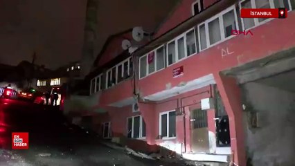 İstanbul Gaziosmanpaşa’da inşaat nedeniyle yol çöktü