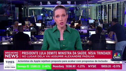 BREAKING NEWS: Lula demite Nísia Trindade e Alexandre Padilha assumirá Ministério da Saúde