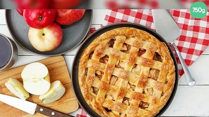 Apple pie et son croisillon de pâte