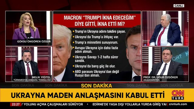 Son dakika haberi: Ukrayna maden anlaşmasını kabul etti