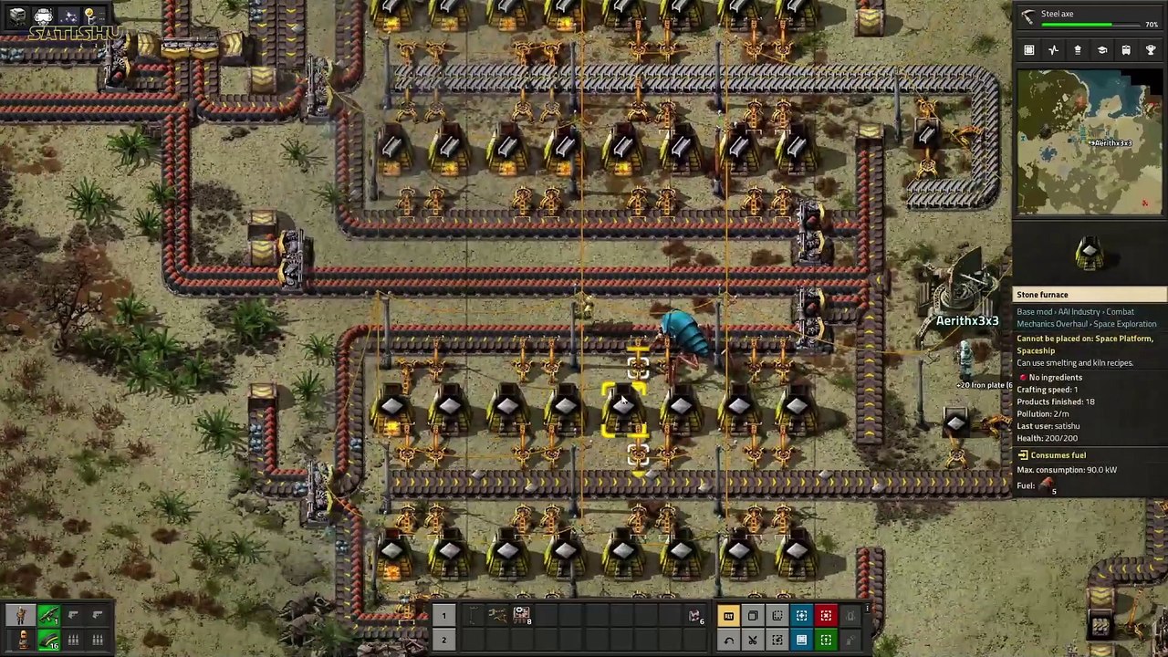 Die ersten Stress-Reduzierer. | Factorio Space Exploration Mod | Ep. 6