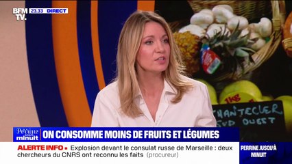 Les chiffres de la baisse de consommation de fruits et légumes