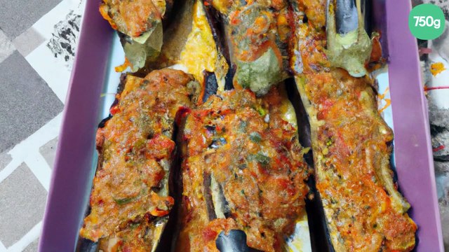 Aubergine farcie facile