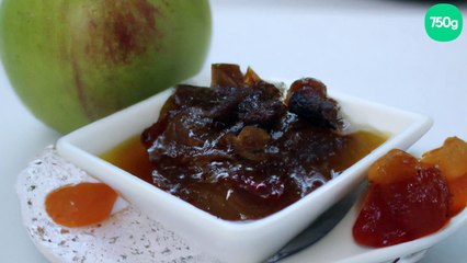 Confiture pomme-raisin