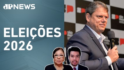 Paraná Pesquisas: Tarcísio de Freitas lidera para se reeleger ao governo de São Paulo
