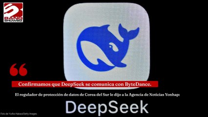 Acusado DeepSeek de compartir datos de usuarios con el propietario chino de TikTok, ByteDance