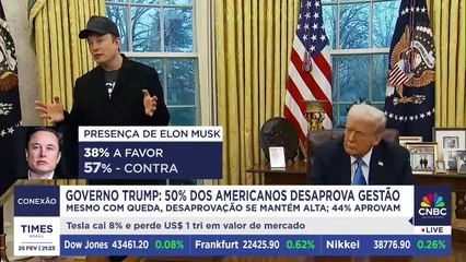 Desaprovação da gestão de Trump sobe para 50%; economista sócio-fundador da GO Associados comenta