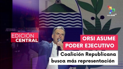 Pdte. Yamandú asumió el poder ejecutivo en Uruguay