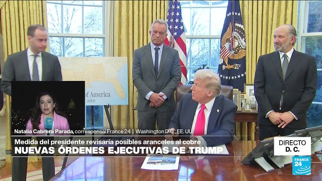 Directo D.C. y las medidas de Donald Trump para revisar posibles aranceles al cobre