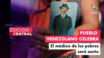 Pueblo venezolano acoge la noticia de la canonización de José Gregorio Hernández