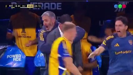 El gol de Boca vs Alianza Lima (en contra)