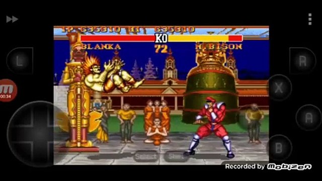 Street Fighter II Turbo: Hyper Fighting Blanka vs Mr Bison Blanka é derrotado por Mr Bison