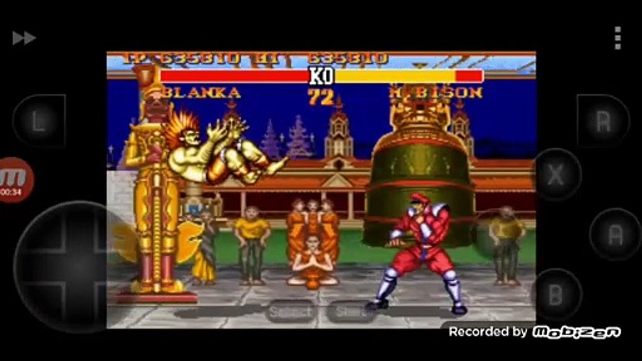 Street Fighter II Turbo: Hyper Fighting Blanka vs Mr Bison Blanka é derrotado por Mr Bison