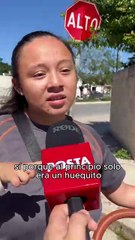 Mega bache en Kanasín causa daños en vehículos, vecinos exigen solución
