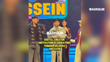 Digital Creator (Motivatio & Education) Tergempak 2024: Sir Fathi