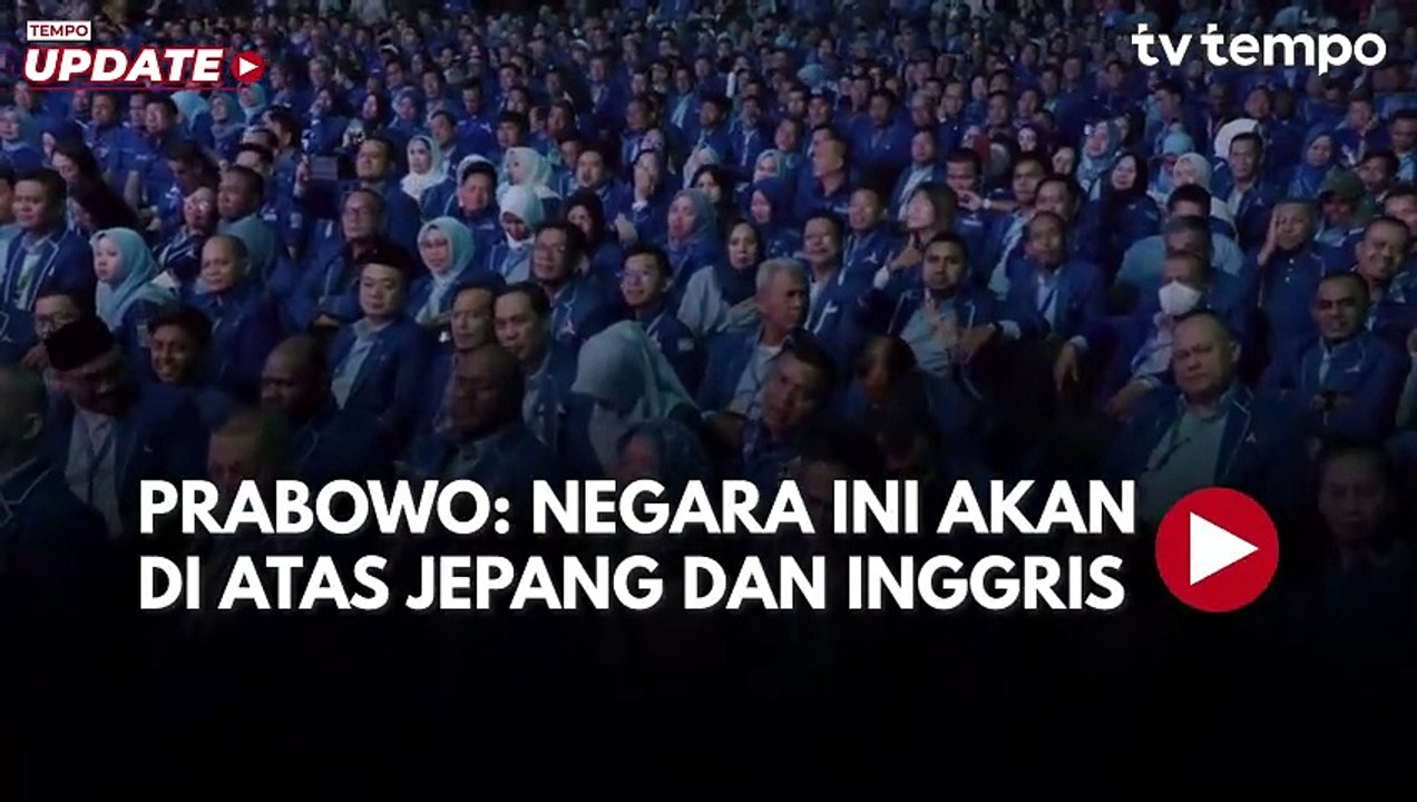 Prabowo Klaim Indonesia 2050 Bisa di Atas Jepang dan Inggris