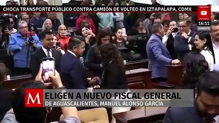 Manuel Alonso García es nombrado como nuevo fiscal general de Aguascalientes