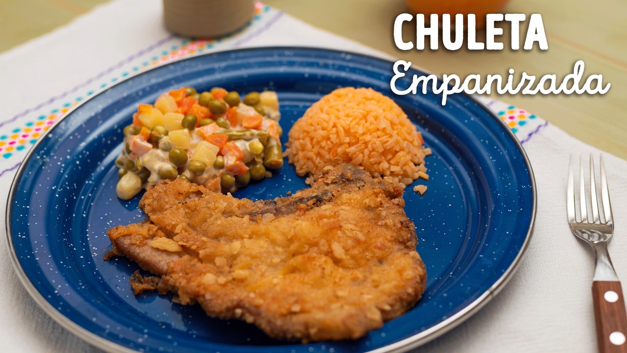 La mejor receta de CHULETAS EMPANIZADAS para tu comida del día ¡En 4 sencillos pasos! | Cocina Vital