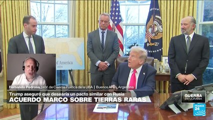 Fernando Pedrosa: 'Ucrania obtendrá una parte importante del acuerdo de minerales con EE. UU.'