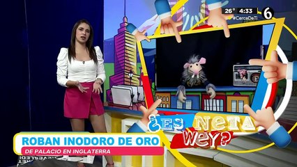 Roban inodoro de oro de palacio de Inglaterra