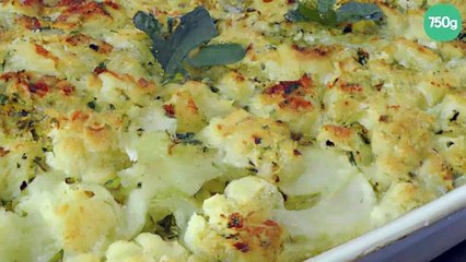 Gratin de chou-fleur maison
