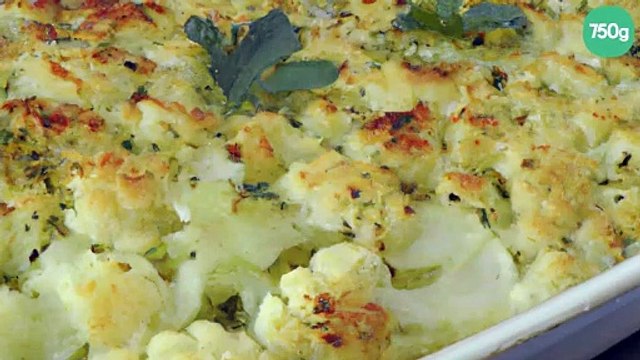 Gratin de chou-fleur maison