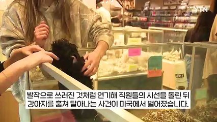 발작하다 쓰러진 남성...비상상황인 줄 알았는데 '연기' [지금이뉴스] / YTN