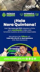 ¿Cuántas esterilizaciones se han realizado en Mérida con los "Esterimóviles"?