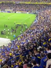 Los hinchas de Boca, enfuerecidos tras la eliminación