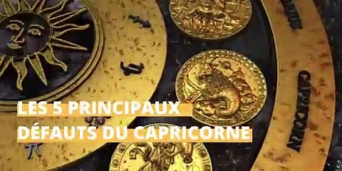 Les 5 principaux défauts du Capricorne