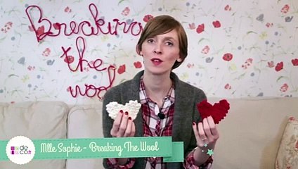 Réalisez un coeur en tricot avec Breaking the Wool