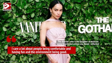 Zoe Kravitz created a 'summer camp' vibe on the set of 'Blink Twice'